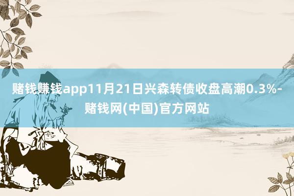 赌钱赚钱app11月21日兴森转债收盘高潮0.3%-赌钱网(中国)官方网站